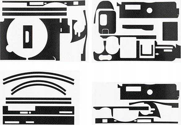 JJC Okleina na korpus aparatu JJC KS-A6500L Leather do Sony A6500 + Sony 16-50 mm