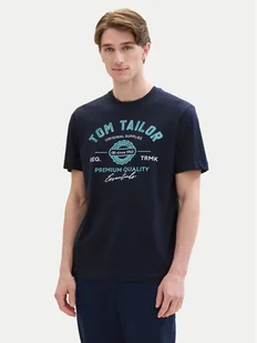 Tom Tailor T-Shirt 1037735 Granatowy Regular Fit - Koszulki męskie - miniaturka - grafika 1