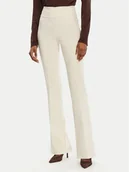 Spodnie damskie - Rinascimento Spodnie materiałowe CFC0122830003 Écru Regular Fit - miniaturka - grafika 1