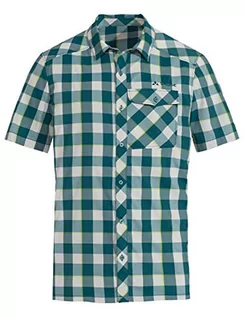 Koszule męskie - Vaude męska koszula Prags Shirt Ii, zielony, 50 - grafika 1