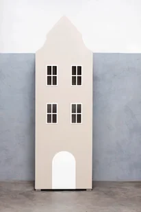 Beżowa szafa domek Camino 3X - 6 kolorów - Szafy i szafki dla dzieci - miniaturka - grafika 1