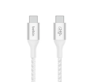 Belkin Kabel Boost USB-C do USB-C 240W 2m, biały - Kable USB - miniaturka - grafika 1