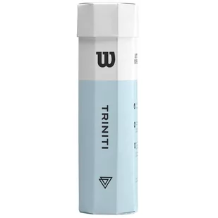 Wilson Triniti 3 Pack Tennis Ball WRT125200, unisex, piłki do tenisa, Żółte - Tenis ziemny - miniaturka - grafika 1