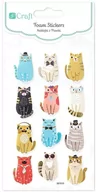 Zabawki kreatywne - Naklejki z pianki Koty 12 szt. - miniaturka - grafika 1