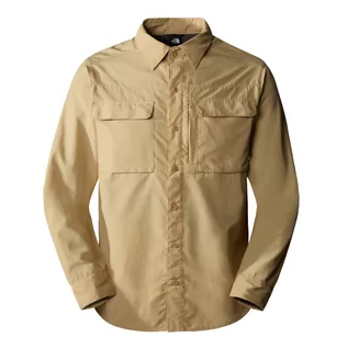 Koszule męskie - Męska koszula The North Face L/S Sequoia Shirt khaki stone - XXL - grafika 1