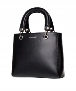 Torebka Damska Listonoszka Mała Czarna Crossbody PUCCINI BML038M-1 - Torebki damskie Torebka Damska Listonoszka Mała Czarna Crossbody PUCCINI BML038M-1 - Torebki damskie - miniaturka - grafika 1