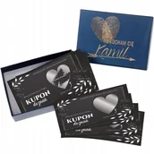 Dekoracje domu - KUPON ZDRAPKA PRZYJEMNOŚCI PREZENT CHŁOPAKA Z6 - miniaturka - grafika 1