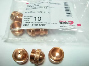 DYSZA 1.5 DO UCHWYTU PLAZMOWEGO BINZEL PSB 60S/121S zamiennik - Akcesoria spawalnicze - miniaturka - grafika 1