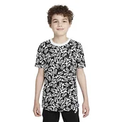 Koszulki dla dziewczynek - Koszulka dziewczęca Nike B NSW Futura AOP - miniaturka - grafika 1