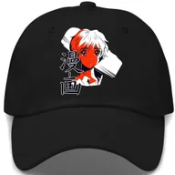 Czapki i chusty sportowe męskie - Czapka Z Daszkiem Dziecięca RED EYES ANIME Czarny Na Lato Różne Wzory - miniaturka - grafika 1
