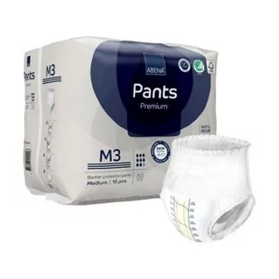 ABENA Pants Premium M3 Majtki chłonne, 15 szt. - >>> DARMOWA od 99zł <<<- - Pieluchy dla dorosłych - miniaturka - grafika 1