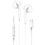 Słuchawki - OEM M15C-PA TypC (DAC) białe 1,2m - miniaturka - grafika 1
