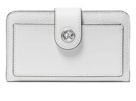 Torebki damskie - Michael Kors Women MD TAB Pckt Bifold Hand Bag, biały (Optic White), jeden rozmiar - miniaturka - grafika 1