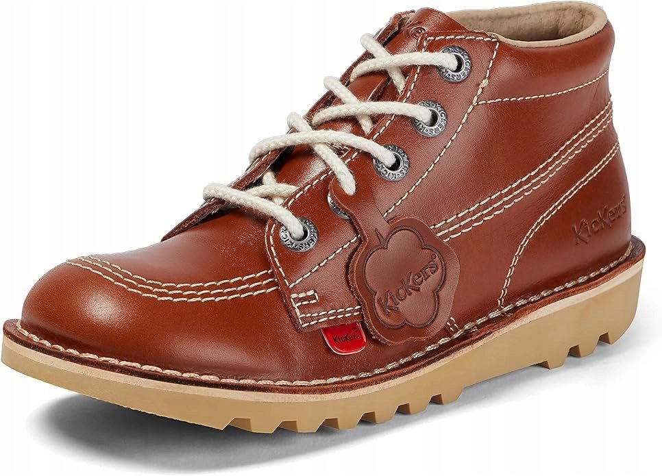 KICKERS KICK HI CORE BRĄZOWE TRZEWIKI MĘSKIE SKÓRZANE WYGODNE 45 JKB
