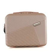 Kosmetyczki, organizery i kuferki - Kuferek Semi Line T5758-1 Różowy - miniaturka - grafika 1