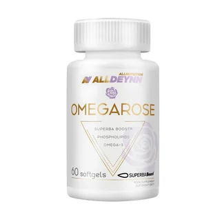 Allnutrition Alledynn Omegarose, 60 kapsułek - Suplementy naturalne - miniaturka - grafika 1