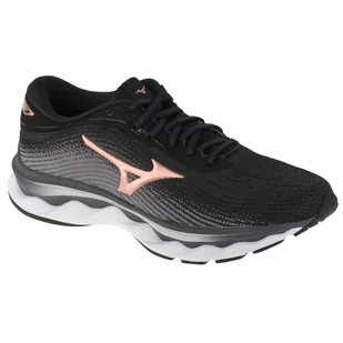 Buty Mizuno Wave Sky 5 W J1GD210244 czarne - Buty sportowe damskie - miniaturka - grafika 1