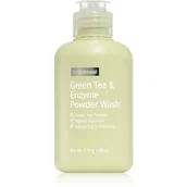 Peelingi i scruby do twarzy - By Wishtrend Green Tea & Enzyme Powder Wash (110g) - miniaturka - grafika 1