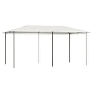 Altany ogrodowe - vidaXL Altana 3x6x2,6 m, kremowa, 160 g/m - miniaturka - grafika 1