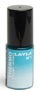 Layla Thermo Nail Dark To Light - lakier do paznokci Blue 1 - Lakiery do paznokci - miniaturka - grafika 1