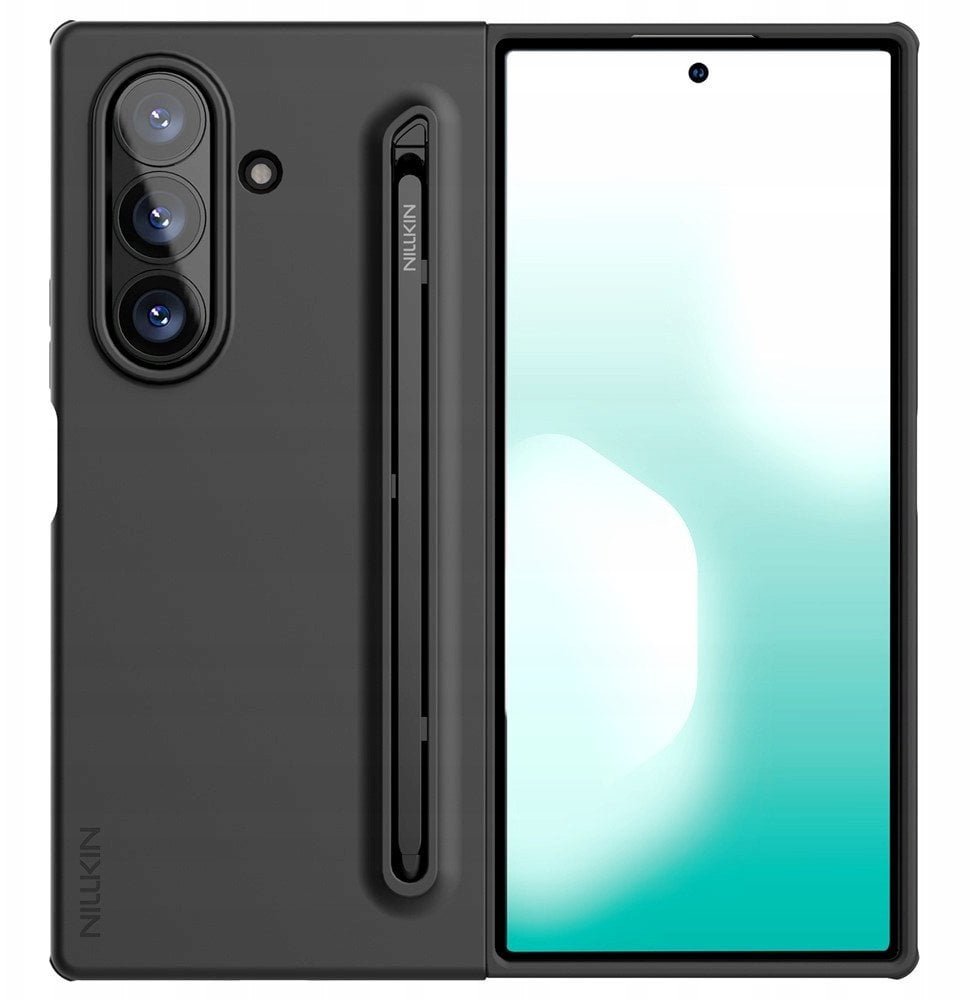 Etui Nillkin Flex Pure Fold na Samsung Galaxy Z Fold 7 z miejscem na S Pen - czarne
