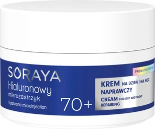 Soraya, Hialuronowy Mikrozastrzyk Pro Matrix, Krem Naprawczy 70+, 50 ml - Kremy do twarzy - miniaturka - grafika 1
