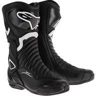 Botki męskie - Alpinestars SMX-6 V2 2017 motocykl buty, 46, czarny/biały 1691460146 - miniaturka - grafika 1