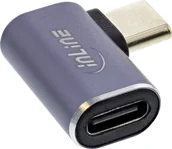 Adaptery i przejściówki - Adapter USB InLine 35900B USB-C - USB-C Szary 35900B - miniaturka - grafika 1