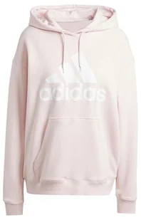 adidas Damska bluza z kapturem Essentials duże logo, oversize, z frotte, bluza z kapturem (1 szt.) - Bluzy damskie - miniaturka - grafika 1