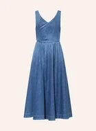 Sukienki - Sem Per Lei Sukienka Jeansowa blau - miniaturka - grafika 1