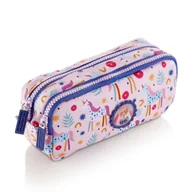 Piórniki - PIÓRNIK DWUKOMOROWY MIQUEL-RIUS RECYC UNICORN, 200 x 100 x 70 mm - miniaturka - grafika 1