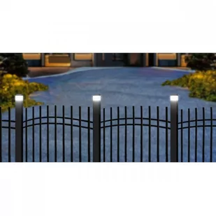 GreenBlue Lampa solarna na słupek 100x100 GB128 - Żarówki LED - miniaturka - grafika 9