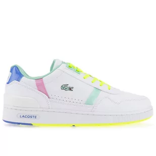 Buty Lacoste T-Clip 123 3 SUJ SYN 745SUJ0017-082 - białe - Buty sportowe damskie - miniaturka - grafika 1