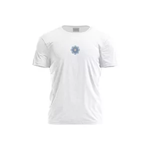 Bona Basics T-shirt męski, biały, L - Koszulki męskie - miniaturka - grafika 1