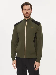 Boss Bluza Zotek 50504948 Zielony Regular Fit - BOSS - Bluzy męskie - miniaturka - grafika 1