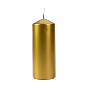Bispol Świeca walec SW60/150-213, ZŁOTY METALIK, 1 szt 5906927037165 - Świece - miniaturka - grafika 2