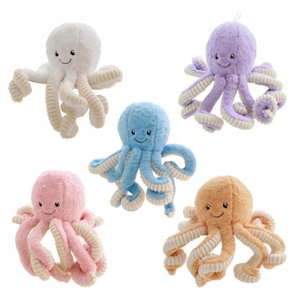 Maskotka Pluszowa Ośmiornica 55 cm - Idealny Towarzysz dla Każdego