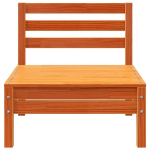 Ogrodowa sofa 3-osobowa, woskowy brąz, lite drewno sosnowe Lumarko! - Sofy ogrodowe - miniaturka - grafika 9
