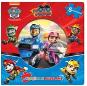Książki edukacyjne - Psi Patrol. Książka z puzzlami - miniaturka - grafika 1