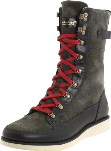 Timberland BRATTLE TALL 18655 damskie kozaki, czarny - Czarny Black W Grey - 38.5 EU
