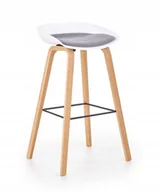 Taborety i hokery - Krzesło Skandynawskie do Kuchni Baru Halmar - miniaturka - grafika 1