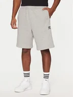 Spodenki męskie - adidas Originals Szorty sportowe Essentials Trefoil IY8517 Szary Regular Fit - miniaturka - grafika 1