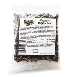 HERBAPOL Jałowiec Owoc Herbatka owocowa, 50g - Układ pokarmowy - miniaturka - grafika 1