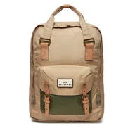 Torby na laptopy - Plecak Doughnut Macaroon Large Jungle D011JG2-0003-F Beżowy - miniaturka - grafika 1