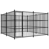Budy dla psów - vidaXL VidaXL Kojec zewnętrzny dla psa 300 x 300 x 185 cm 170894 - miniaturka - grafika 1