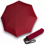 Parasole - Knirps A 200 Medium Duomatic Joy Red - elegancki damski parasol w pełni automatyczny - miniaturka - grafika 1