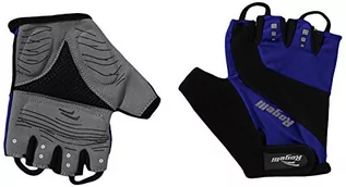 Rękawiczki - ROGELLI Męskie rękawiczki rowerowe krótkie Phoenix, niebieskie/czarne, S 006.011.S - grafika 1