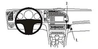 Akcesoria motoryzacyjne - Brodit 853088 Brodit ProClip 853088 zapewnia Saab 9  3 03  06 853088 - miniaturka - grafika 1