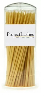 Project Lashes, Mikro Aplikatory Waciki Bezwłókienkowe, 100 Sztuk - Pozostałe akcesoria do makijażu - miniaturka - grafika 1