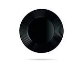 Talerze - Talerz płytki 27 cm czarny HARENA LUMINARC - miniaturka - grafika 1